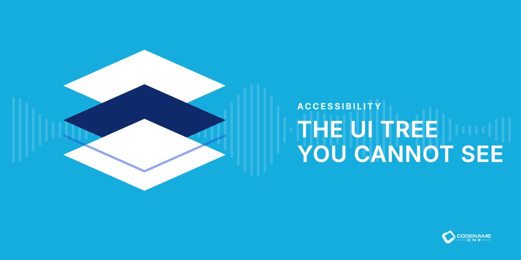 Accessibility semantics parallel UI tree