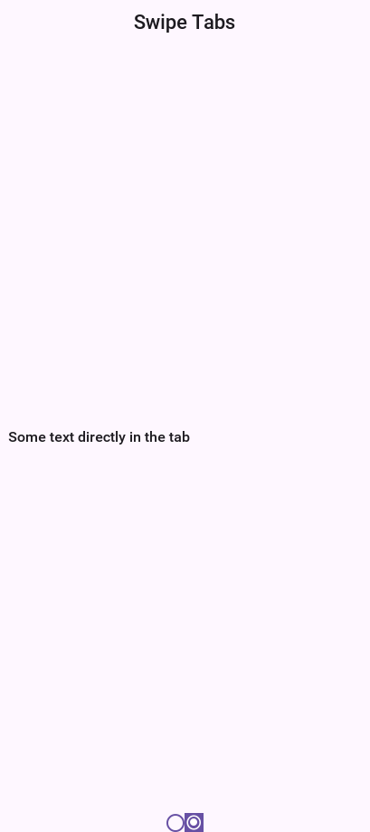 Swipeable Tabs with an iOS carousel effect page 2