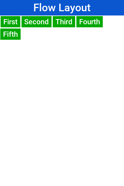 Flow Layout