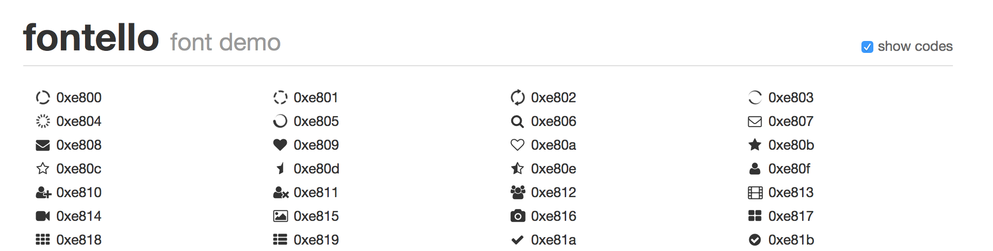 Fontello icon fonts generator - Web Development & Technology Resources