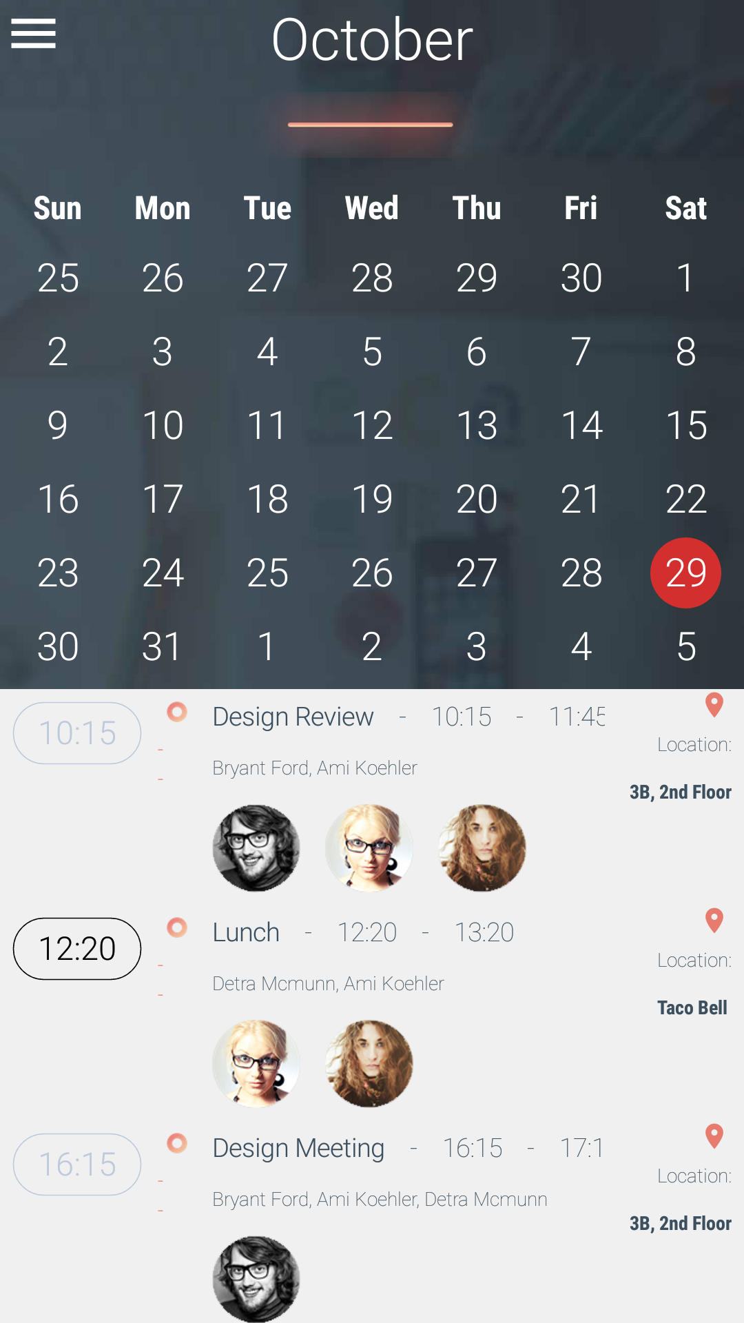 Calendar