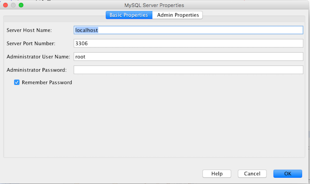 MySQL Settings