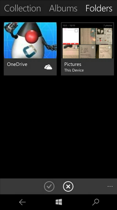 Windows Phone 10 filechooser