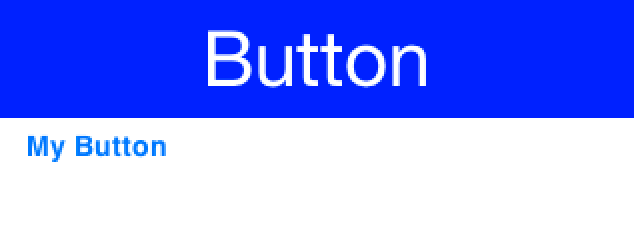 Simple button in the iOS styling