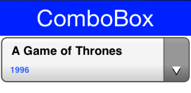 GRRM ComboBox