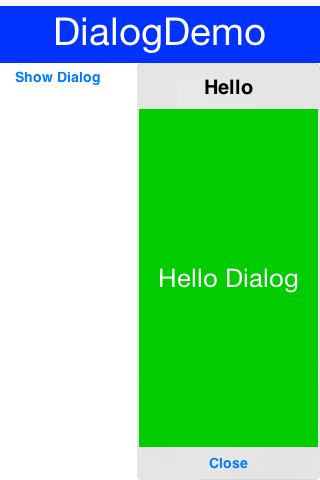 InteractionDialog Sample