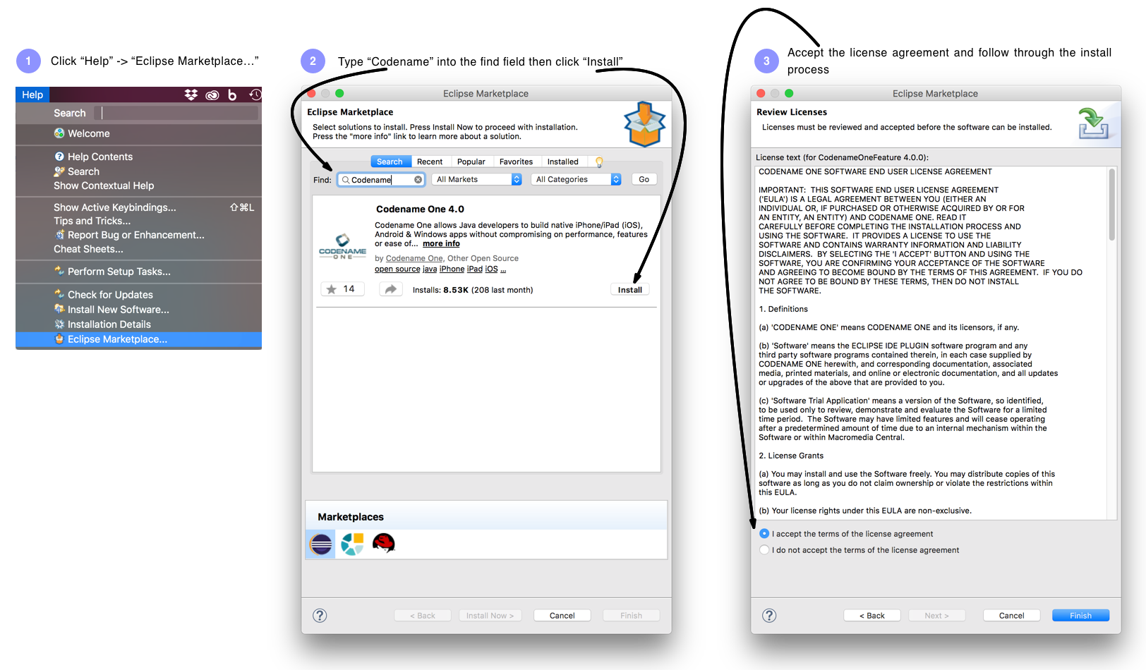 Eclipse Installation Instructions