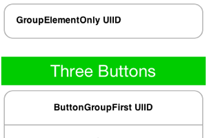 Sample ComponentGroup Grouping