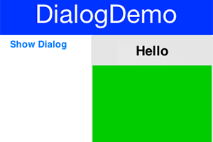 InteractionDialog Sample