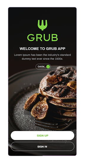 GrubHub - Welcome