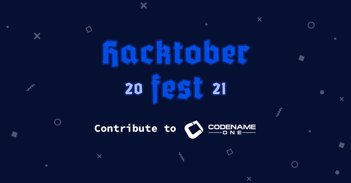 Codename One - Hacktoberfest 2021